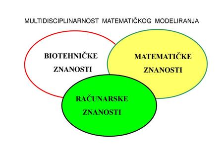 MULTIDISCIPLINARNOST MATEMATIČKOG MODELIRANJA