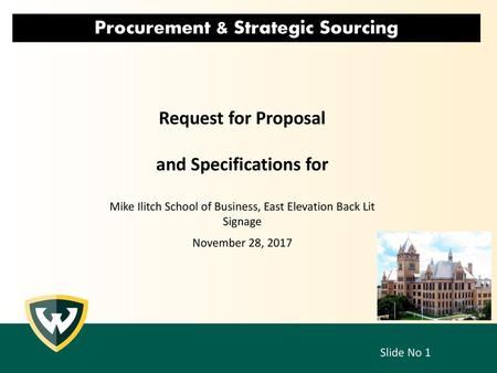 Procurement & Strategic Sourcing