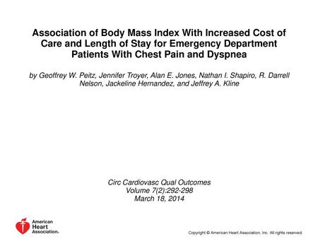 Circ Cardiovasc Qual Outcomes