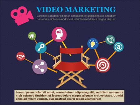 VIDEO MARKETING Lorem ipsum dolor sit amet, consectetuer adipiscing elit, sed diam nonummy nibh euismod tincidunt ut laoreet dolore magna aliquam Lorem.