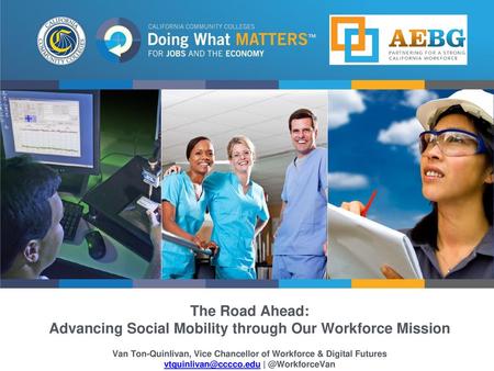 Advancing Social Mobility through Our Workforce Mission