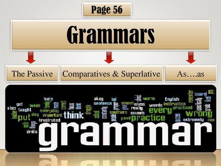 Comparatives & Superlative