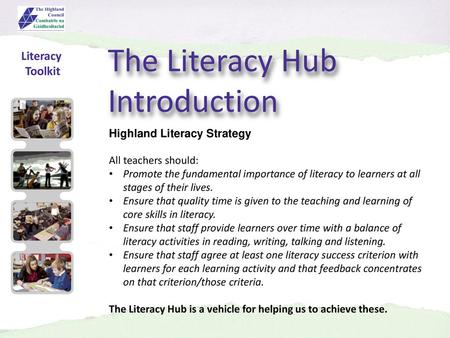 The Literacy Hub Introduction Literacy Toolkit