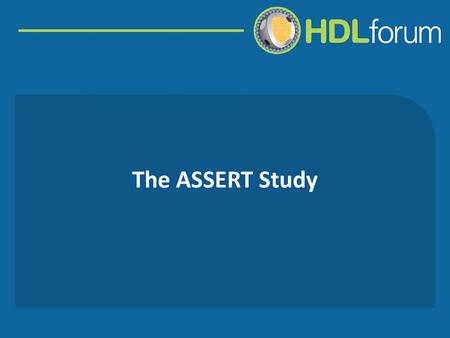 The ASSERT Study.