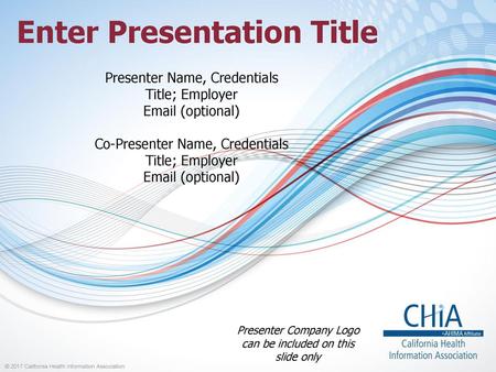 Enter Presentation Title