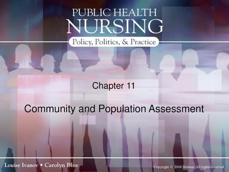 Community and Population Assessment