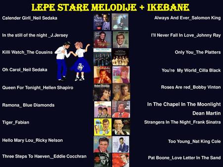 LEPE STARE MELODIJE + IKEBANE