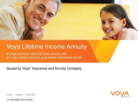 Voya Lifetime Income Annuity