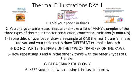 Thermal E Illustrations DAY 1