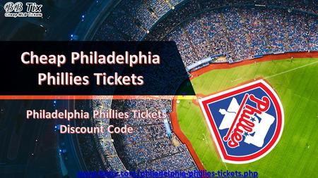 Philadelphia Phillies Tickets Discount Coupon