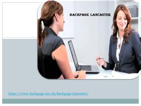 Backpage LANCASTER