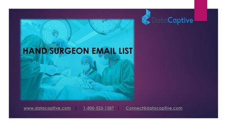 HAND SURGEON  LIST