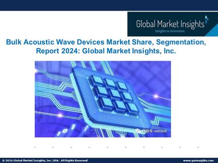 Bulk Acoustic Wave Devices Market
