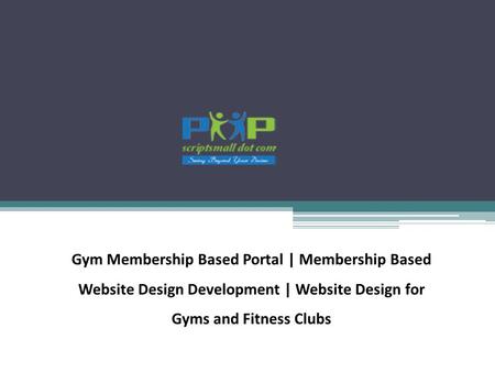 Gym Membership Based Portal | Membership Based Website Design Development | Website Design for Gyms and Fitness Clubs.