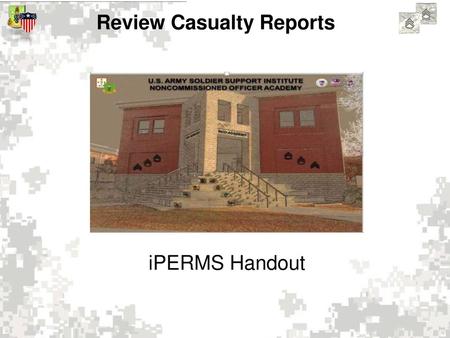 Review Casualty Reports