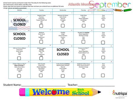 Atlantic Montessori SCHOOL CLOSED