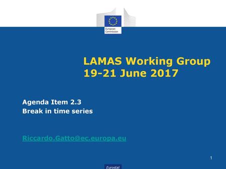 LAMAS Working Group June 2017