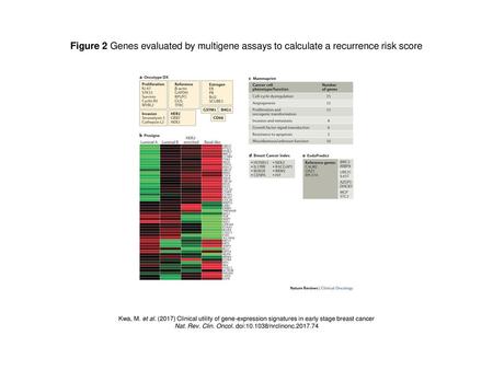 Nat. Rev. Clin. Oncol. doi: /nrclinonc