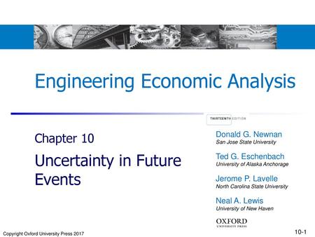 Engineering Economic Analysis