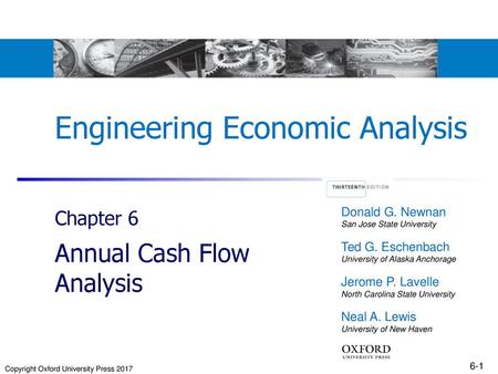 Engineering Economic Analysis