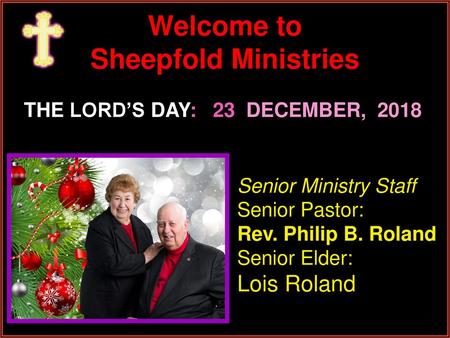 Welcome to Sheepfold Ministries