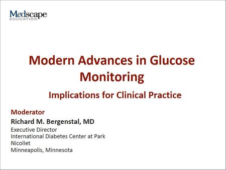 Modern Advances in Glucose Monitoring