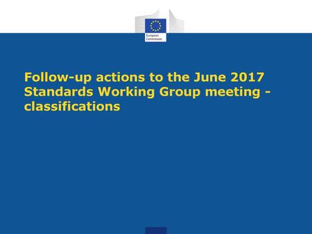 Item 6.1 COICOP revision Conclusions: The Working Group participants generally agreed with the proposed new structure for COICOP with some reservations.