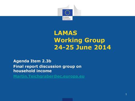 LAMAS Working Group June 2014