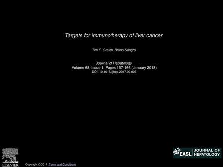 Targets for immunotherapy of liver cancer