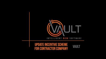 This presentation document has been prepared by Vault Intelligence Limited (“Vault) and is intended for off line demonstration, presentation and educational.