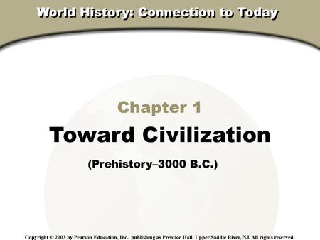 World History: Connection to Today