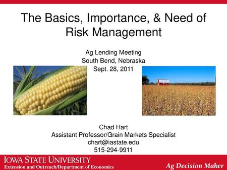 The Basics, Importance, & Need of Risk Management