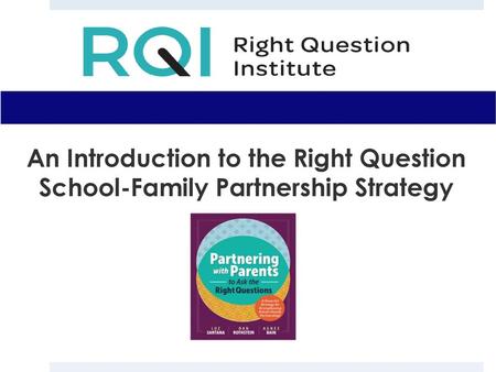   The Right Question Institute offers many of our materials through a Creative Commons License and we encourage you to make use of and/or share this resource.