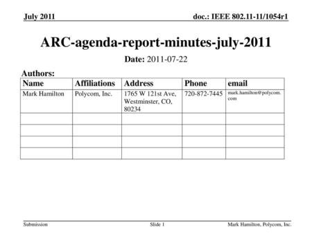 ARC-agenda-report-minutes-july-2011