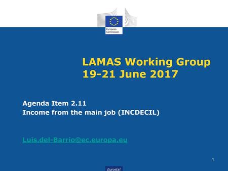 LAMAS Working Group June 2017