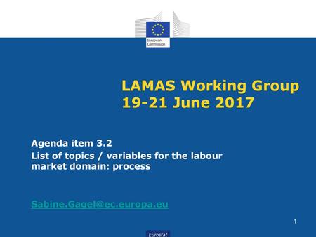 LAMAS Working Group June 2017