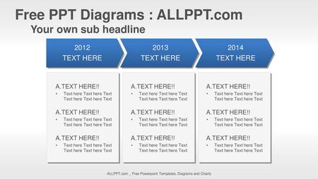 Free PPT Diagrams : ALLPPT.com