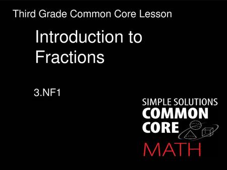 Introduction to Fractions