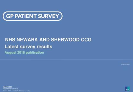 NHS NEWARK AND SHERWOOD CCG