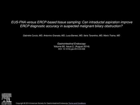 Gastrointestinal Endoscopy