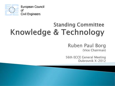 Standing Committee Knowledge & Technology