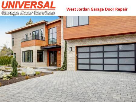 West Jordan Garage Door Repair