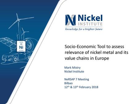 Mark Mistry Nickel Institute NeRSAP 7 Meeting Bilbao