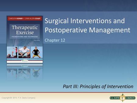 Surgical Interventions and Postoperative Management