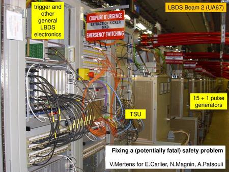 trigger and other general LBDS electronics