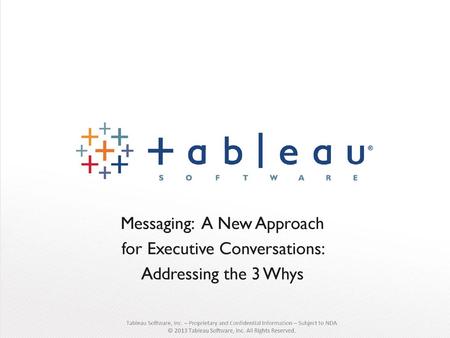 Messaging: A New Approach for Executive Conversations: