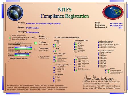 Compliance Registration