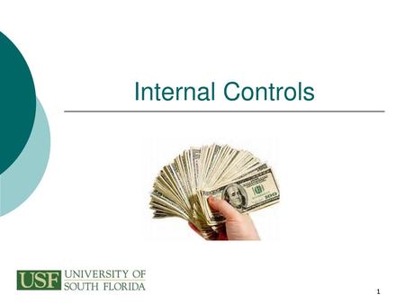 Internal Controls.