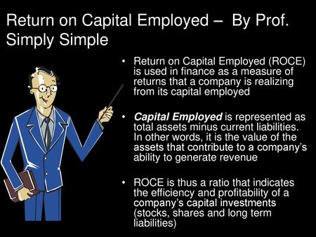 Return on Capital Employed – By Prof. Simply Simple