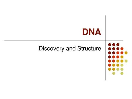 Discovery and Structure